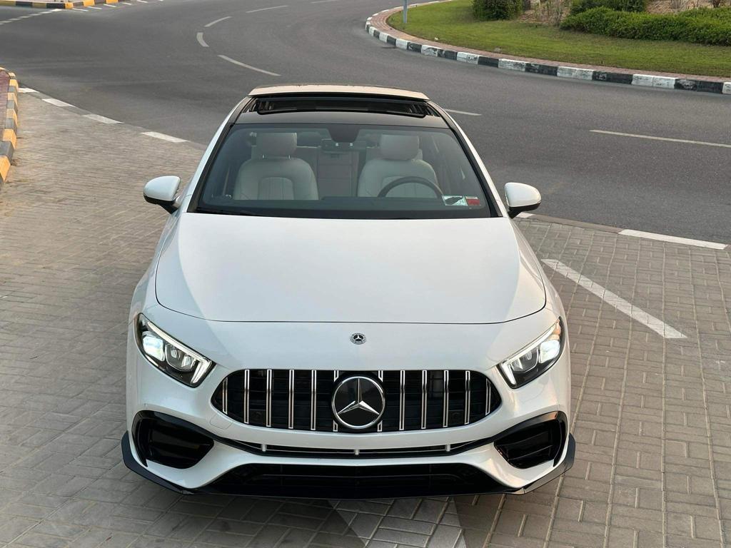 car mercedes white